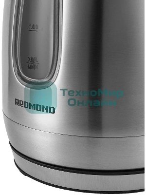 Чайник электрический Redmond RK-M183 1.7л. 2200Вт серебристый (корпус: металл)