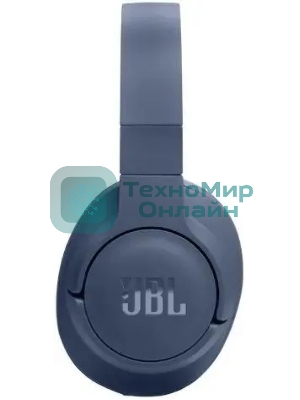 Беспроводные/проводные наушники JBL Tune 720BT синий, полноразмерные, Bluetooth + проводной, до 76 ч.