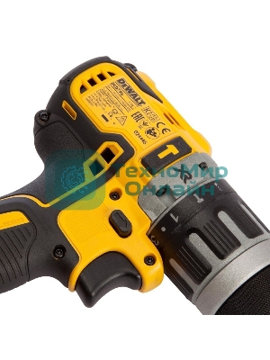 Дрель-шуруповерт аккумуляторная DeWalt DCD796D2-QW, 18В, 2 АКБ, Ударная, Кейс