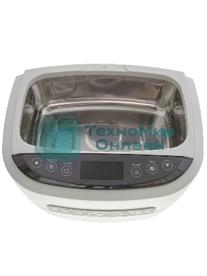 Ультразвуковая ванна Codyson CD-4821 белый/серый, 2.5 л, 170 Вт