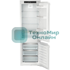 Встраиваемый холодильник Liebherr ICf 5103 белый двухкамерный 190/83 л морозилка снизу, капельная система