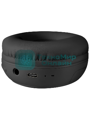 Беспроводные/проводные наушники Defender FreeMotion B665 черный, накладные, Bluetooth + проводной, складная конструкция, до 10 ч