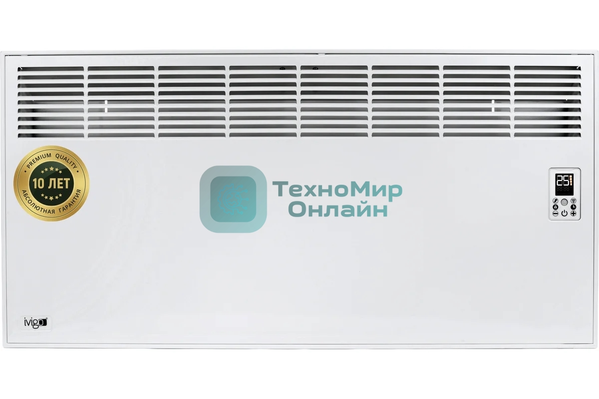 Конвектор электрический iVigo EPK4590P20 2000 Вт белый, WI-FI