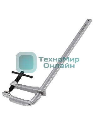 Струбцина Denzel F-образная, 120x400 мм, кованая