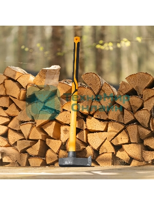 Колун-кувалда Denzel 3000 г, кованая, фибергласовая рукоятка c TPR покрытием, 880 мм