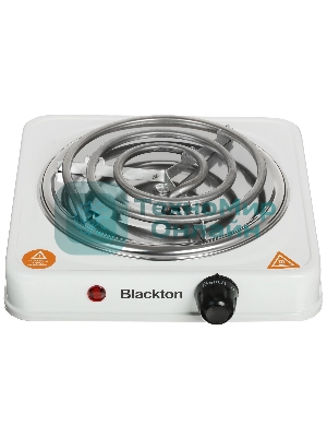 Плита настольная электрическая Blackton Bt HP101W белый, количество конфорок 1шт