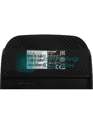 Роутер беспроводной D-Link DSL-2640U/R1A ADSL2+ черный (Annex A)