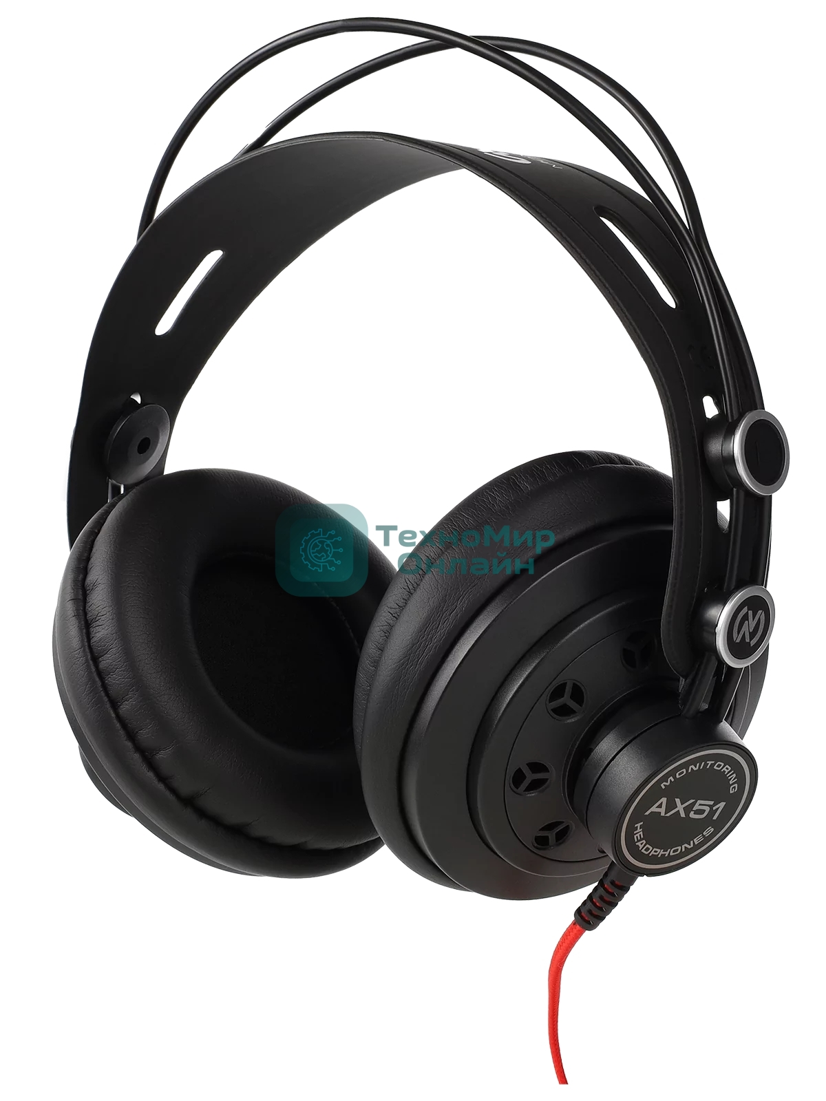 Проводные наушники Axelvox AX51 черный, полноформатные