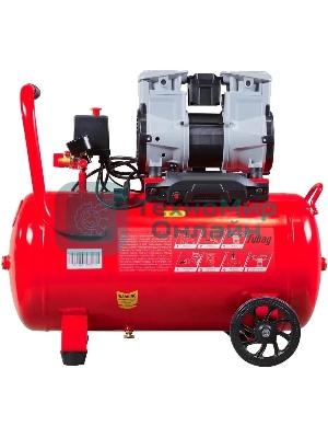 Компрессор поршневой Fubag OLS 250/50 CM2 безмасляный 250л/мин 50л 1500Вт красный/черный