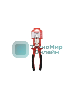 Плоскогубцы комбинированные Rexant 12-4613 200 мм, никелированные, двухкомпонентные рукоятки