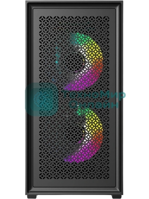 Корпус ACCORD ACC-1902, Mini-Tower, чёрный