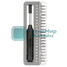 Набор прецизионных отверток Deli DL241041 (отвертка + 40 бит), сталь S2 + Cr-V