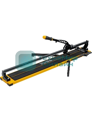 Плиткорез рельсовый Denzel 1000х16мм, каретка на подш., стальная станина, усил. рукоятка-пенал