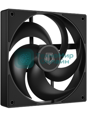 Вентилятор для корпуса ID-Cooling AS-140-K черный, 140 мм, 1800 об/мин, 24.9 дБ, 4 pin