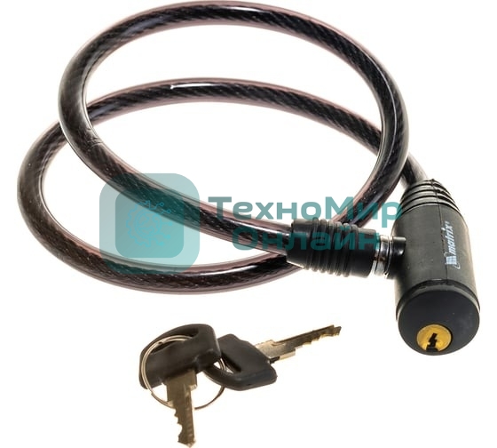 Замок тросовый универсальный Matrix 8 х 650 мм