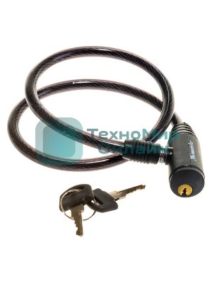 Замок тросовый универсальный Matrix 8 х 650 мм