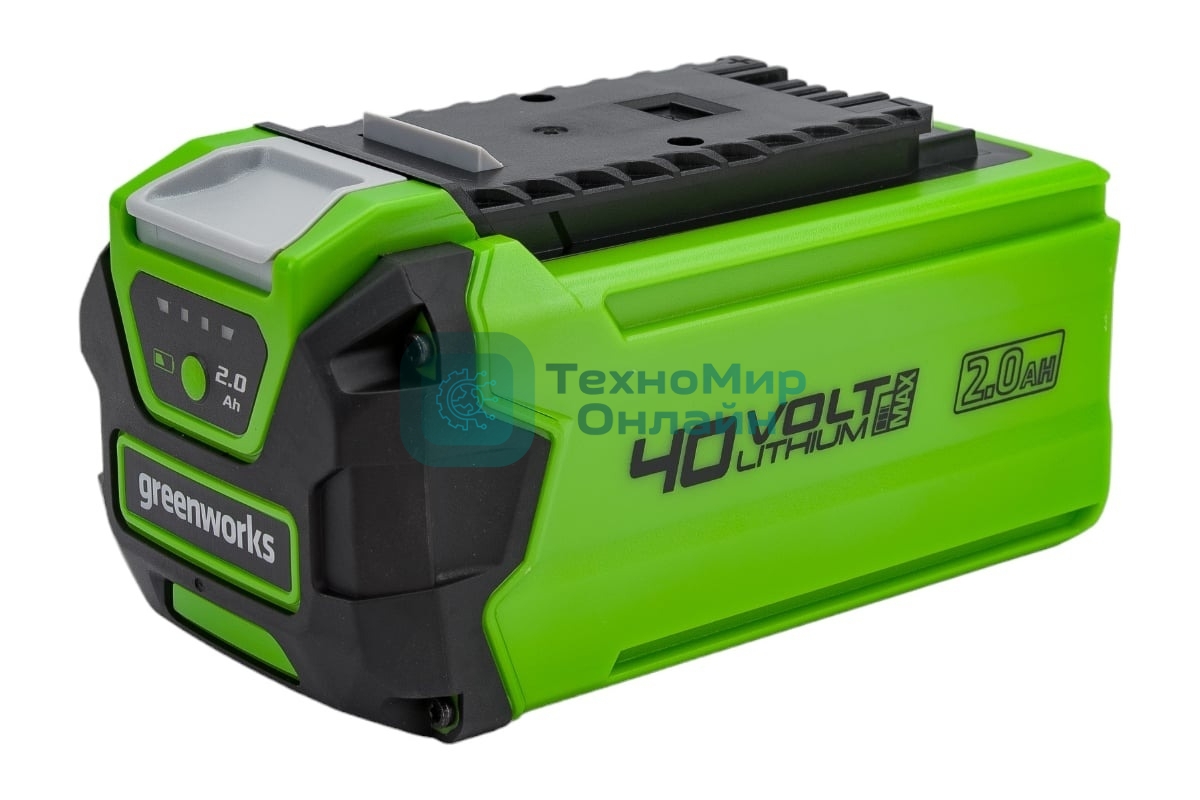 Аккумулятор с USB разъемом GreenWorks G40USB2 для техники 40V, 2 А.ч