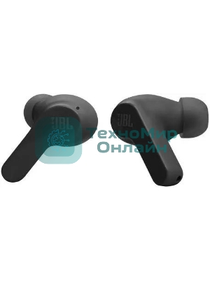 Наушники TWS JBL Wave Beam черный, внутриканальные, Bluetooth, быстрая зарядка, до 8 ч