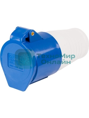 Розетка Rexant 223 переносная 2Р+РЕ 32А 220В IP44