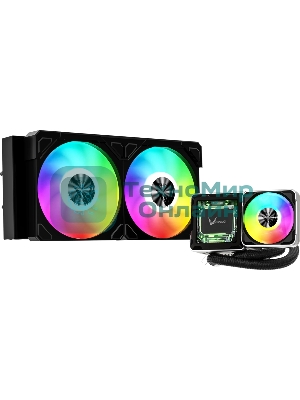 Система жидкостного охлаждения Formula V Line Cryo Wing Digi 240 BK, 240мм, LCD 2.73