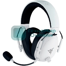 Гарнитура Razer BlackShark V3 белый, беспроводная + проводная, радиоканал, до 70 ч