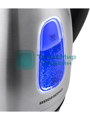 Чайник электрический Redmond RK-M183 1.7л. 2200Вт серебристый (корпус: металл)
