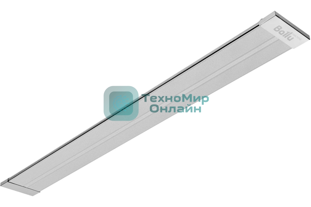 Обогреватель инфракрасный Ballu BIH-APL-1.5-M серый, 1500 Вт, 30 м2