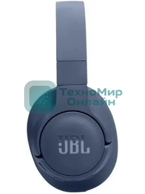 Беспроводные/проводные наушники JBL Tune 720BT синий, полноразмерные, Bluetooth + проводной, до 76 ч.