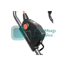 Газонокосилка аккумуляторная PATRIOT CM 440 2*21В UES, без акб и зу, бесщеточ, 37см, трав 35л пласт+мульчирование, центр. подъем 6 уровней (25-75), пласт дека