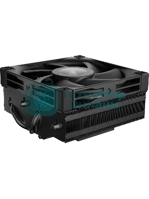 Кулер для процессора DEEPCOOL AN400 черный, 92 мм, алюминий/медь, 2950 об/мин, 23.2 дБ, 4 pin, 150 Вт, 52.5 мм
