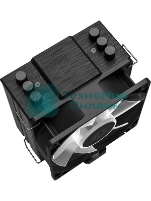 Кулер для процессора ID-COOLING SE-903-XT FRGb черный 92мм алюминий/медь 2200rpm 26db 4-pin 130W 123мм