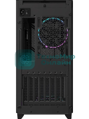 Компьютерный корпус Gigabyte Gb-AC400G черный без БП ATX 2xUSB 3.0 1xUSB3.1 audio bott PSU