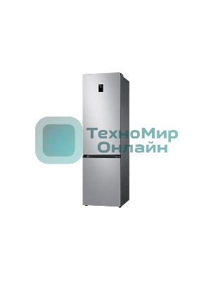 Холодильник Samsung RB38C671DSA/EF серебристый двухкамерный 276/100л морозилка снизу, No Frost