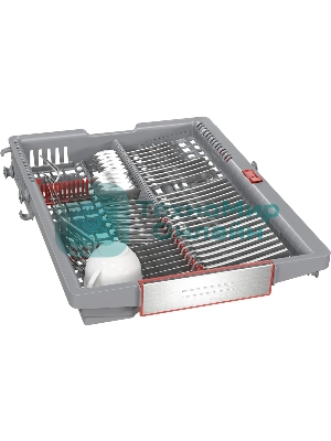Встраиваемая посудомоечная машина Bosch SPV6ZMX17E, серебристый, 44.8 см, 10 компл., 43 дБ, класс A+++