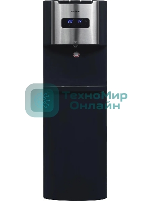 Кулер для воды Hyundai AquaTouch UV H-WD7615E, нижняя загрузка, нагрев 90 °С, охлаждение 10 °С, графитовый