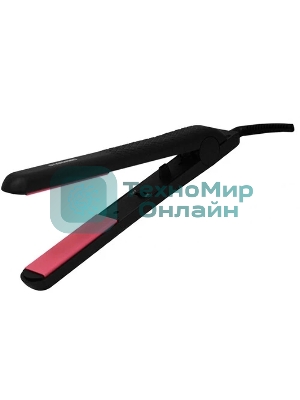 Выпрямитель для волос Starwind SHE5500 черный/розовый, 25 мм, 200 °C, 1 режим