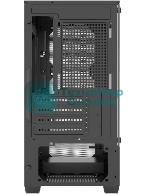 Корпус Bloody CC-124-BK, Mini-Tower, чёрный