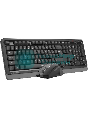 Комплект клавиатура+мышь A4Tech FStyler FGS1035Q беспроводной, USB, 2000 DPI, чёрный/серый