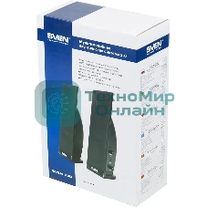 Акустическая система SVEN 230 2.0 черный 4Вт