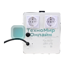 Стабилизатор напряжения PowerMan AVS 1500 E белый