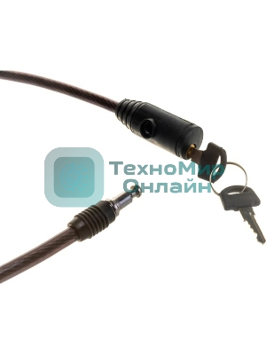 Замок тросовый универсальный Matrix 8 х 650 мм