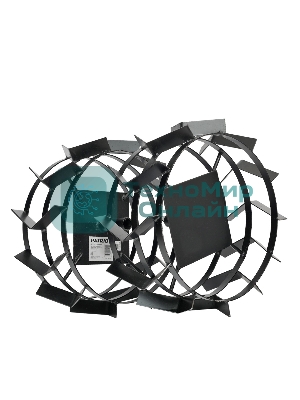 Грунтозацепы для мотоблока ПАТРИОТ ТИП.2 усилен. (диаметр 500мм, ширина 200мм) (пар) ГР3 500.200.д30