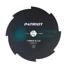 Нож PATRIOT TBS-8, D=230*25,4мм, толщина 1,6 мм 8 - зубый