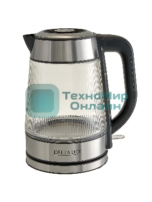 Чайник DELTA LUX DE-1024 2,2кВт, 1,7 л