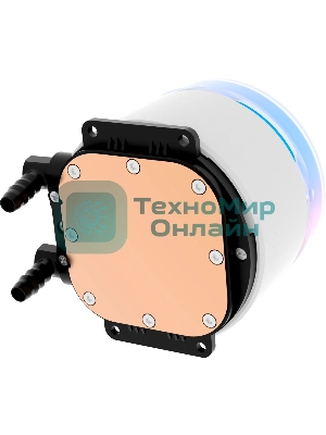 Система охлаждения Ocypus Sigma L24 WH ARGB, 240мм, LCD Pump 2.4