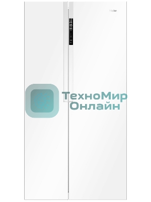 Холодильник Haier HRF-918DW белый двухкамерный 334/173л морозилка сбоку, No Frost, Side by Side