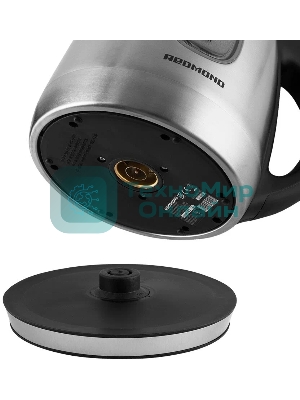 Чайник электрический Redmond RK-M183 1.7л. 2200Вт серебристый (корпус: металл)