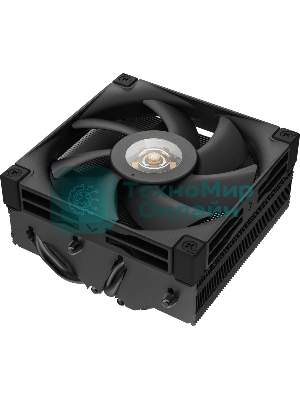 Кулер для процессора DEEPCOOL AN400 черный, 92 мм, алюминий/медь, 2950 об/мин, 23.2 дБ, 4 pin, 150 Вт, 52.5 мм