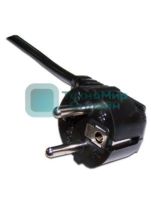 Шнур питания Lanmaster LAN-PP13/SHA-1.5-BK C13-Schuko проводник.:3x0.75мм2 1.5м 220В 10А черный