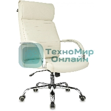 Кресло Бюрократ T-8010SL/IVORY слоновая кость, экокожа